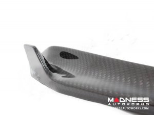 Alfa Romeo 4C Carbon Fiber Side Skirt Set - Shark Fin - w/ Alfa Romeo Logo